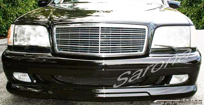 Custom Mercedes S Class  Sedan Front Bumper (1992 - 1999) - $590.00 (Part #MB-161-FB)